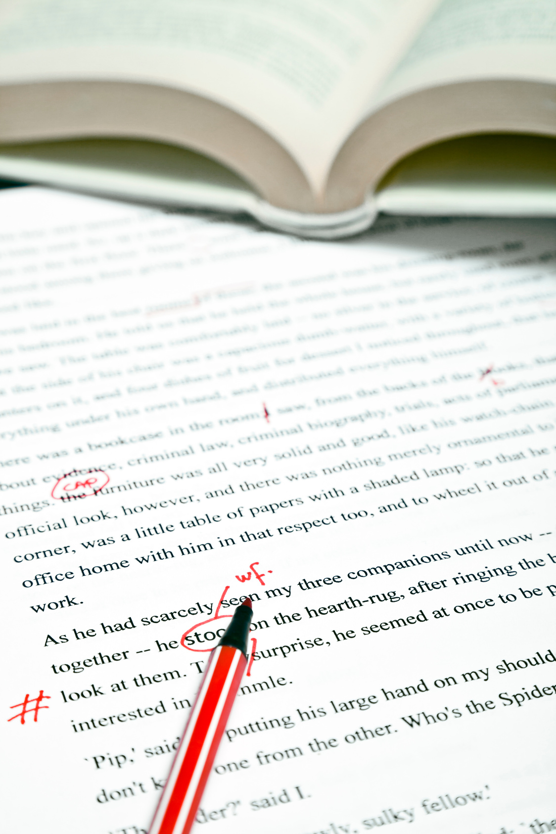 Proofreading and editing services